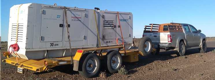 Transporte de generadores industriales